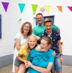 Anne-Ruth, zusje van Christelle